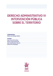 Derecho Administrativo IV intervencin pblica sobe el territorio