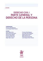Derecho Civil I Parte General y Derecho de la Persona 4ª Edición