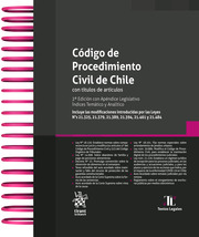 Cdigo de Procedimiento Civil de Chile 2 Edicin con Apndice Legislativo. ndices Temtico y Analtico